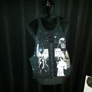 Forever 21 Tops - Cropped Starwars Top Forever 21 Tops - Cropped Starwars Top
